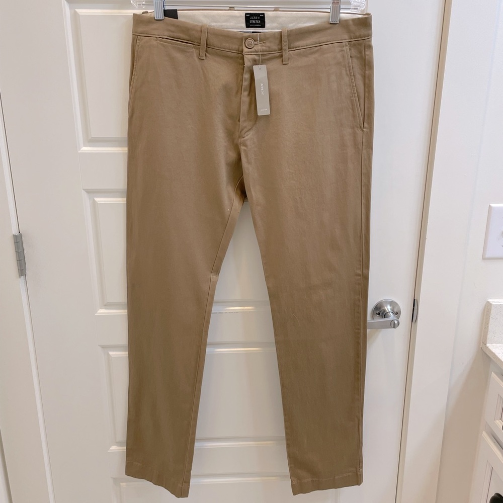 J Crew Men’s Slim Fit Khakis